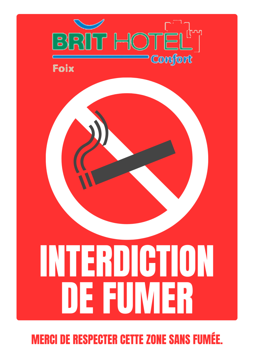INTERDIT DE FUMER !!!