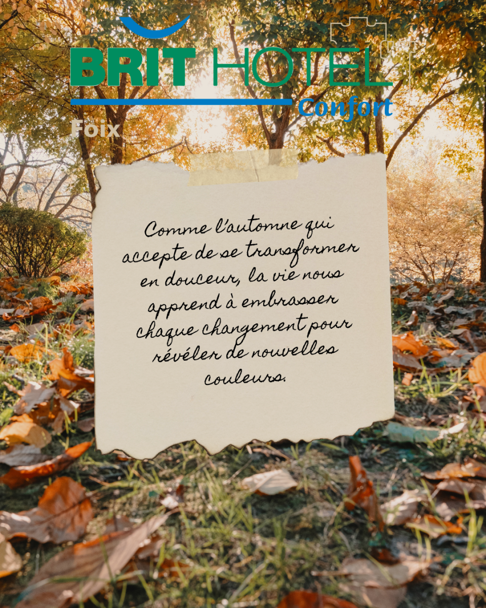 Book your stay at brit hotel de foix