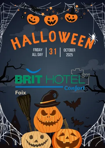 C’est Halloween à l’Hôtel Hanté !, Foix, Brit Hôtel Foix