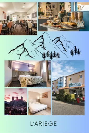 Etape commercial , Foix, Brit Hôtel Foix