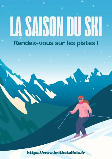 L’hiver est là… et vos skis s’impatientent !, Foix, Brit Hôtel Foix
