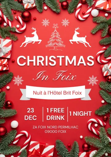 Offre spéciale Noël – Brit Hotel de Foix, Foix, Brit Hôtel Foix