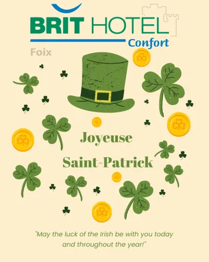 Soirée Saint-Patrick au Brit Hôtel Foix, Foix, Brit Hôtel Foix