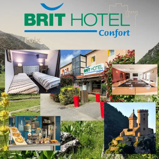 Découvrez la beauté printanière de l’Ariège avec Brit Hôtel Foix, Foix, Brit Hôtel Foix
