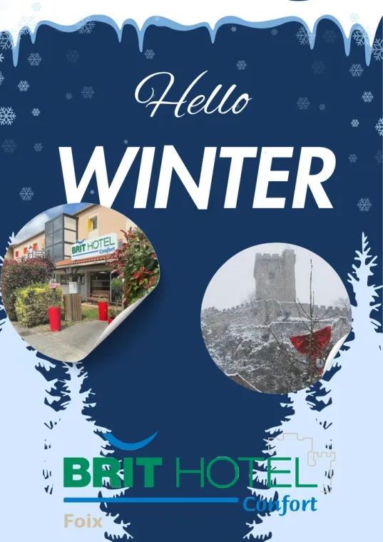 Préparez vos vacances au ski avec le Brit Hôtel de Foix, Foix, Brit Hôtel Foix