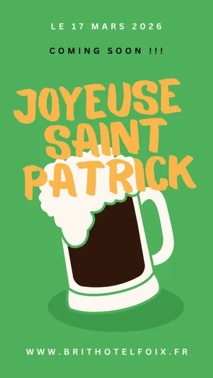 Ambiance Saint-Patrick au Brit Hotel de Foix 🍀, Foix, Brit Hôtel Foix