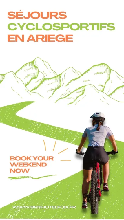 Passionnés de vélo et de cyclisme ? L’Ariège est une destination idéale, Foix, Brit Hôtel Foix