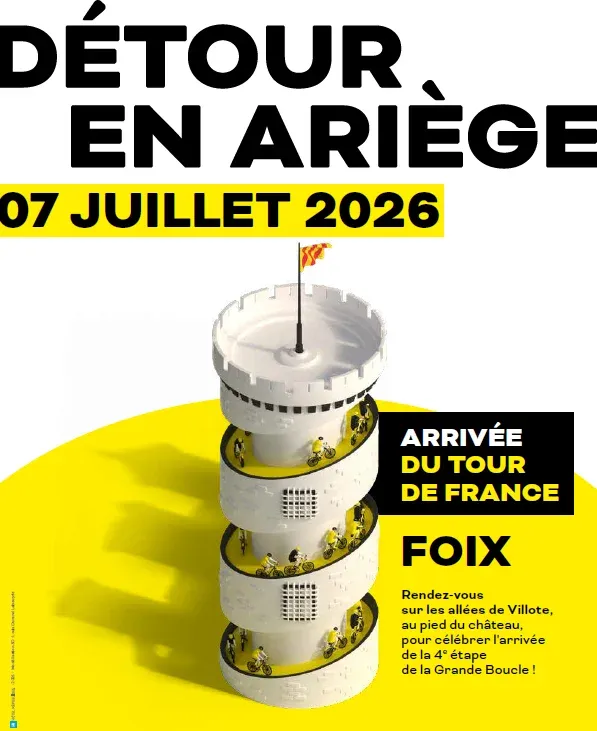 Tour de France 2026 en Ariège, Foix, Brit Hôtel Foix